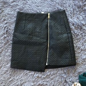 Leather skirt